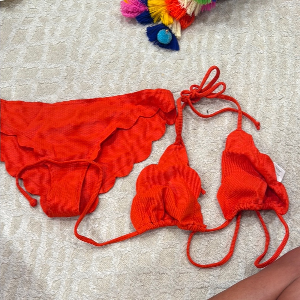 Marysia Swim Bold Orange Bikini